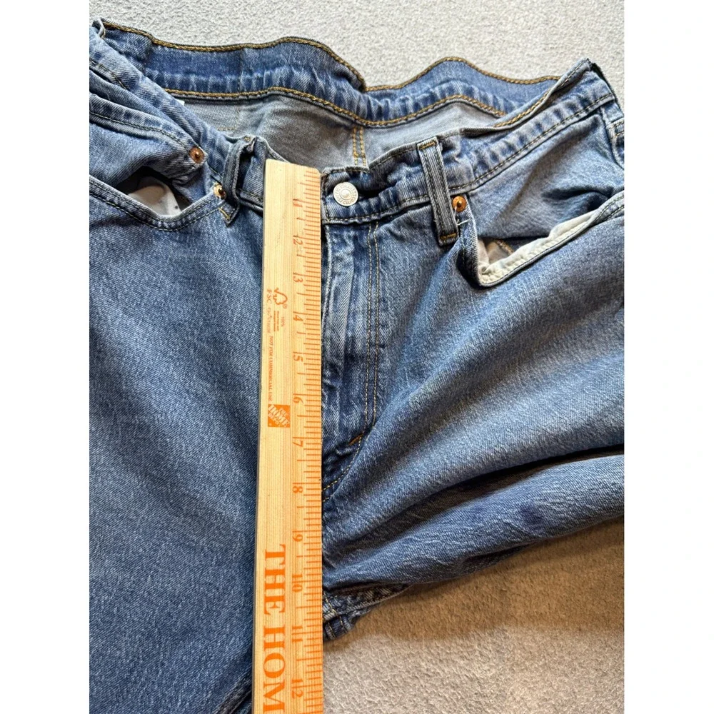 Levis 514 Straight Fit Jeans Mens 36x32 (34x30) Blue Denim Comfort Stretch